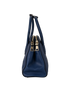Open Promenade Tote, £375, Handbags, Blue, Leather, Side view